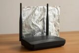 El aluminio detrás del enrutador mejora incluso Wi-Fi?