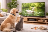 Streaming: “Netflix” llegó para perros y gatos y con colores especiales
