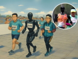 Los robots y los humanos corrieron la media maratón de Beijing, pero ¿quién vino a ganar?