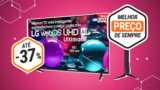 ¡LG 55» 4K UHD Smart TV con IA ahora al precio más bajo en Amazon!