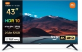 ¡Televisor Xiaomi 4K de 43 pulgadas por sólo 260 Euros! No lo dejes escapar